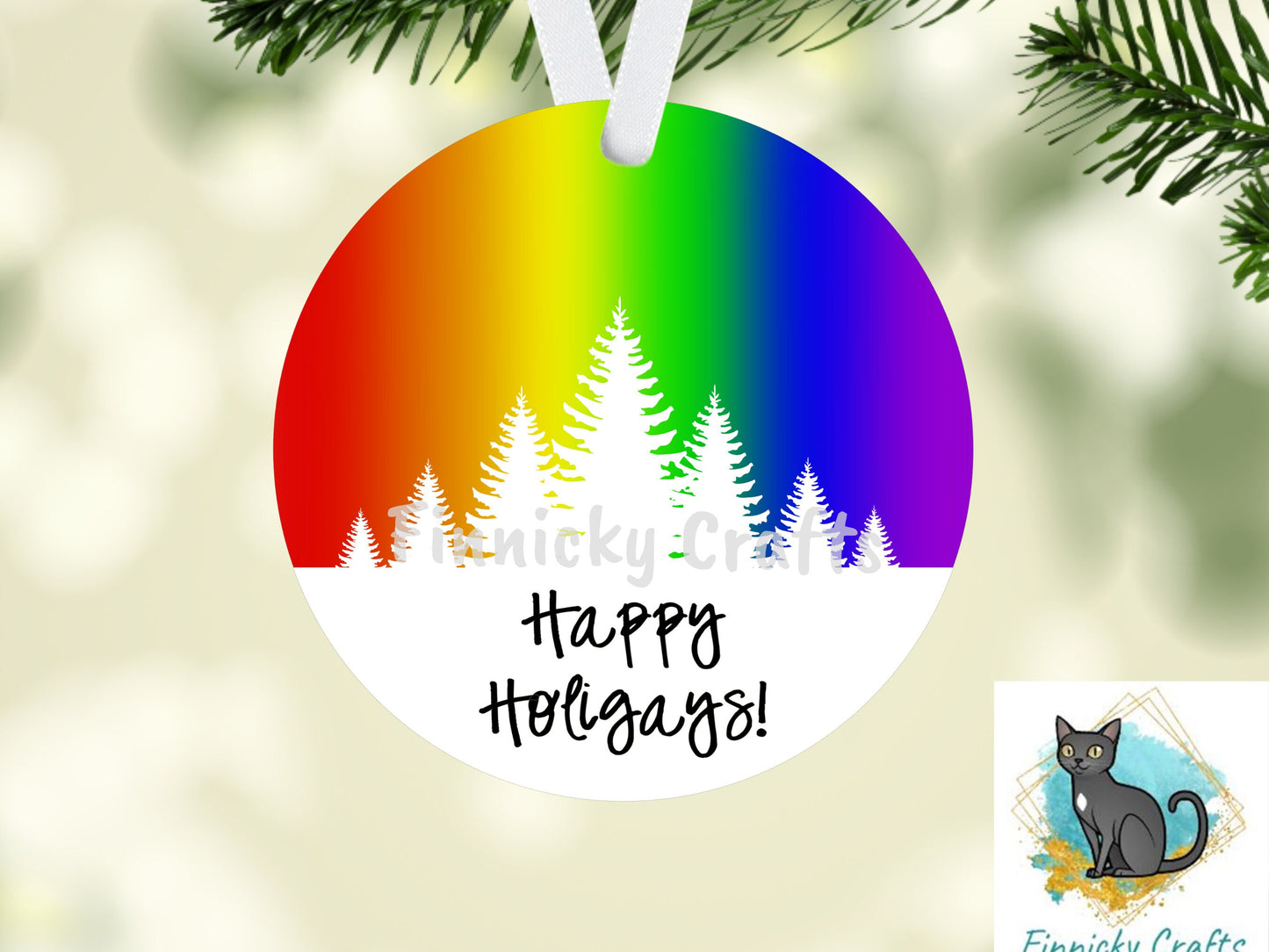 Round Shape, Gay Pride, Christmas, Digital, PNG, Download, Ornament, Sublimation, Christmas, Badge Reel