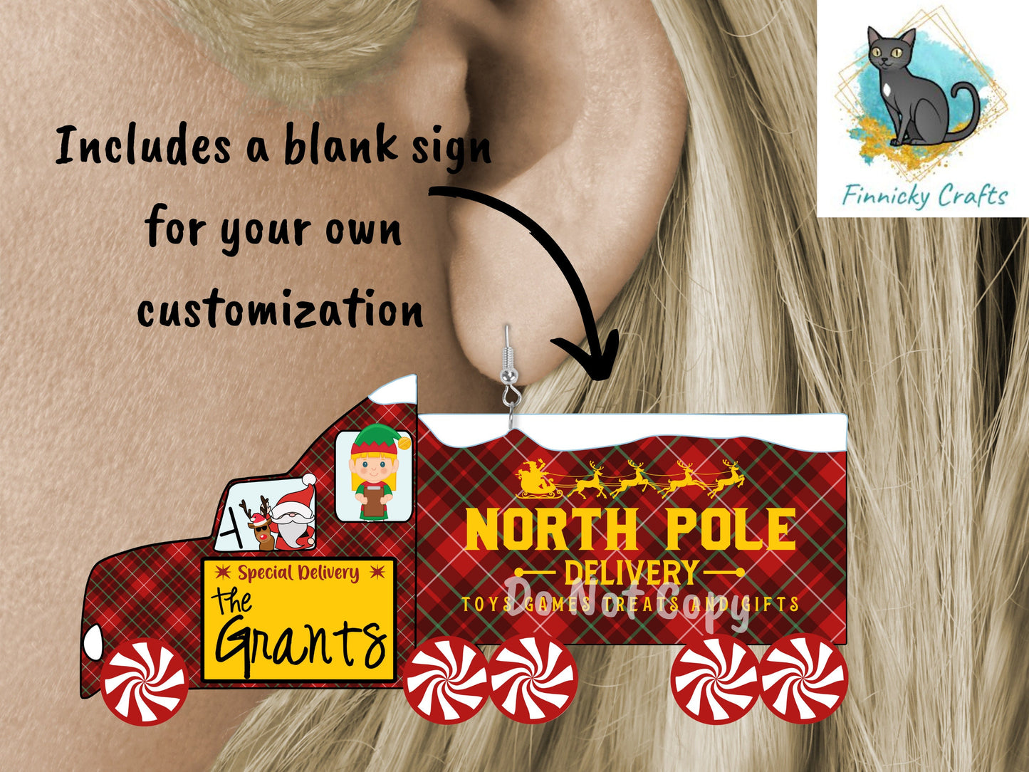 18 Wheeler, Santa, Elf, Truck, Sublimation, Digital, PNG, Design, Download Only, Ornament, Decoration, Sign