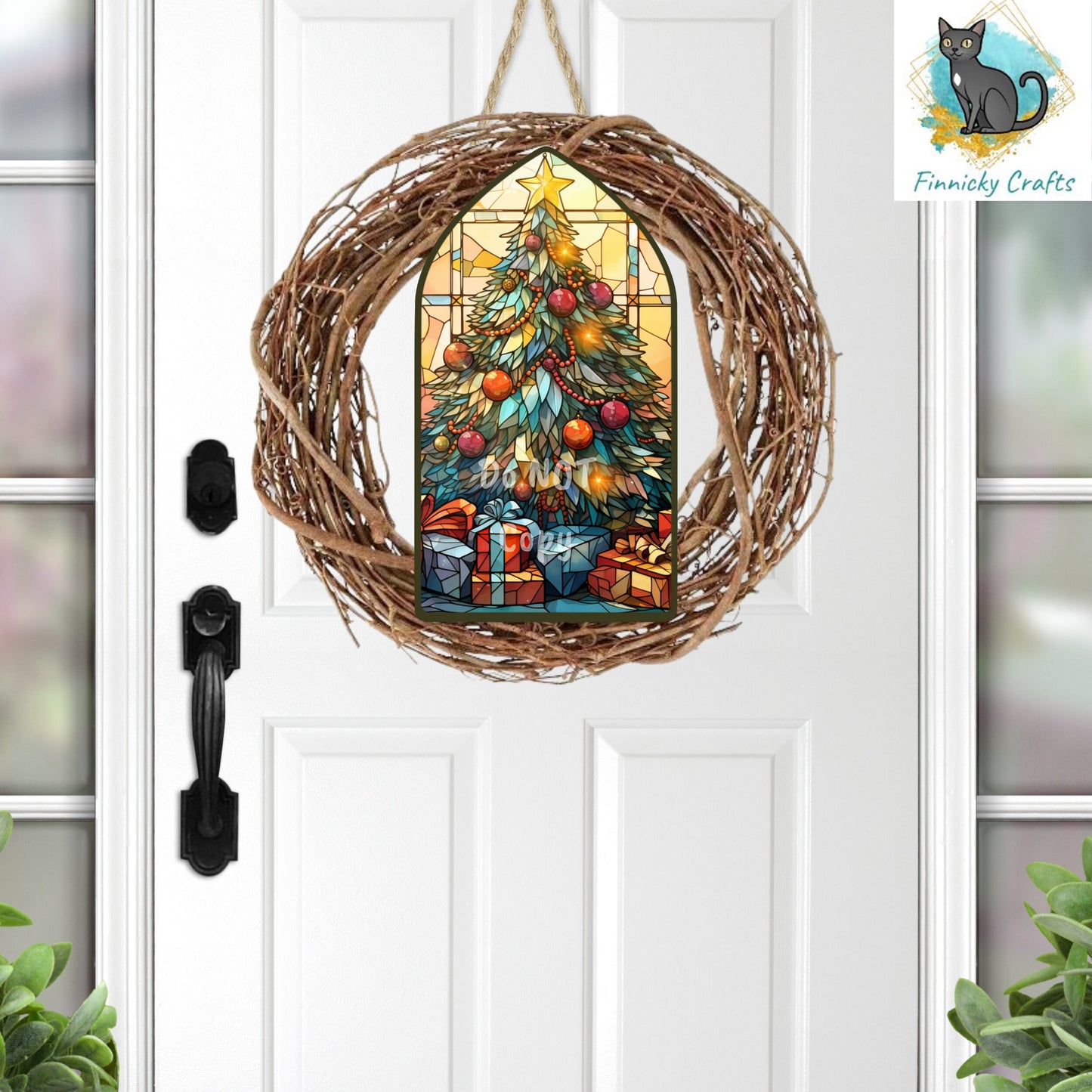 Christmas Stained Glass, Church Window, Sign, Sublimation, Digital, PNG, Design, MDF, Acrylic, Nightlight, Earrings, Suncatchers