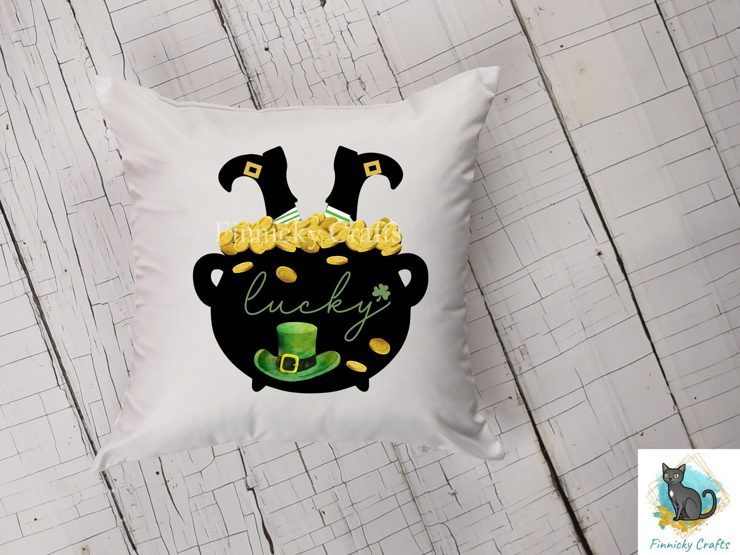 Leprechaun Pot of Gold png - Sublimation Designs Wall Door Hanger