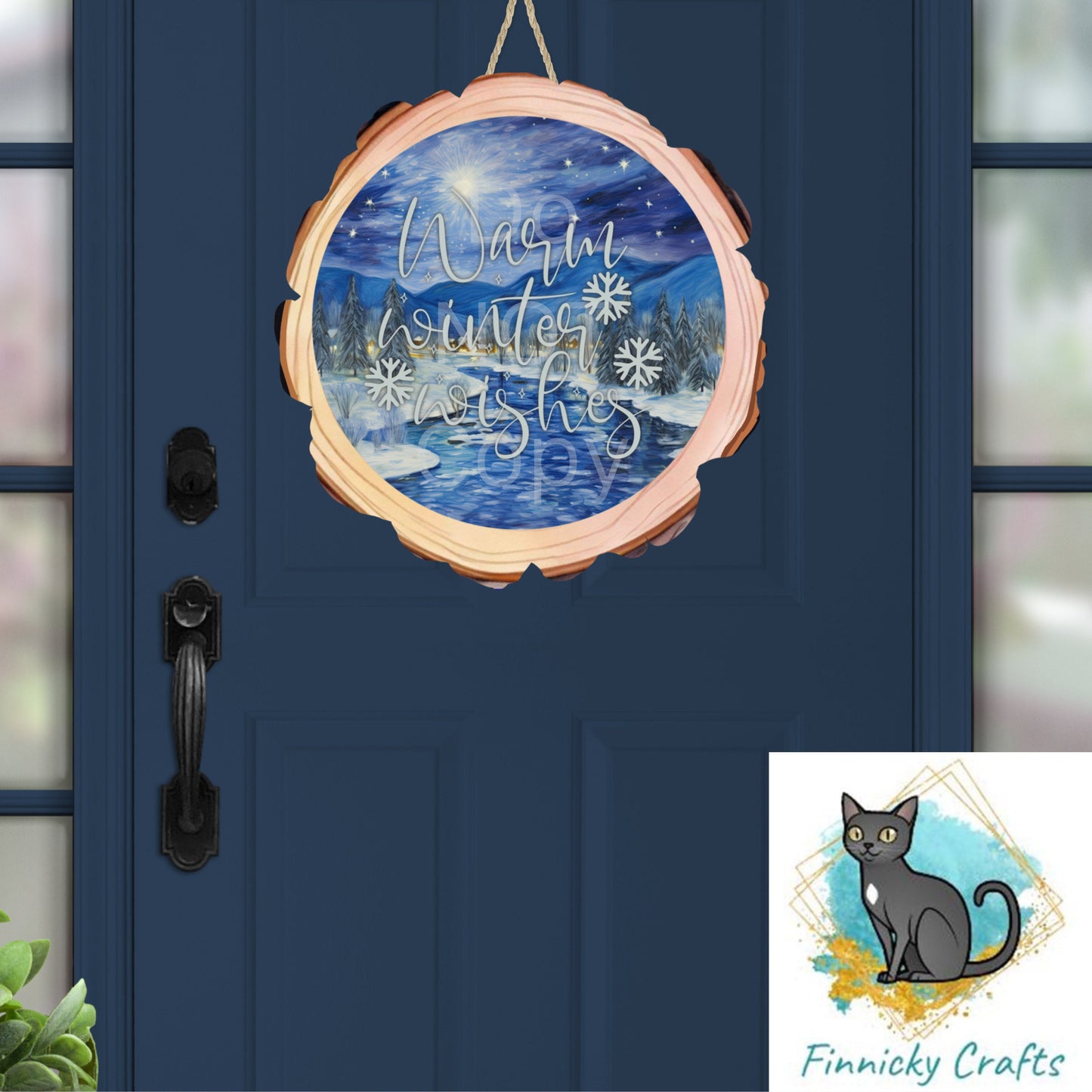 Wood Slice Winter Bundle , Christmas, Winter, PNG, Design, Download, Door Hang, Ornament, Sublimation, Acrylic, MDF, DTF, earrings, sign.