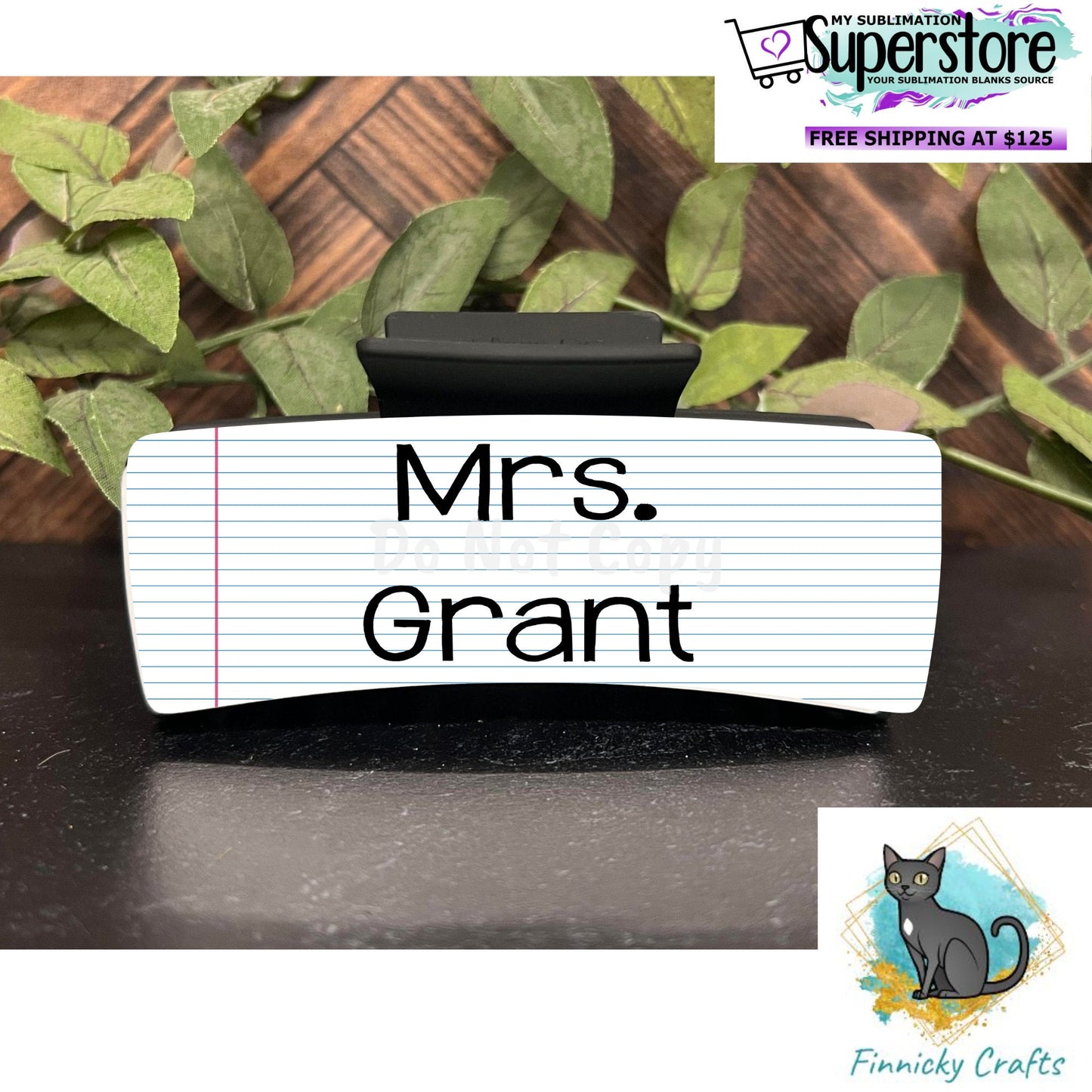 School, Teacher, Gift, Lined paper, Large hair clip, small hair clip, earrings, sublimation, png