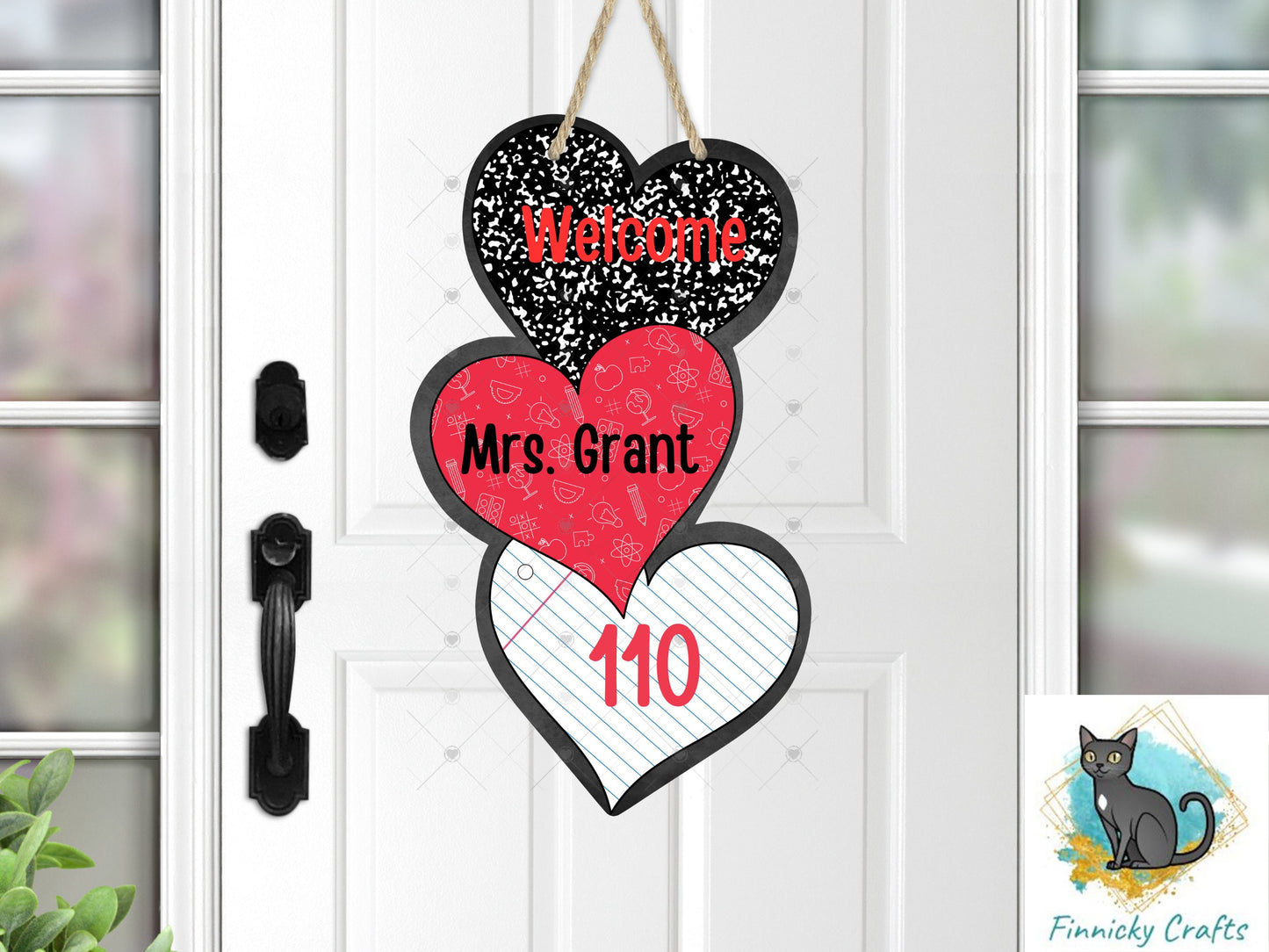 Teacher Trio heart, Earrings PNG, Sign PNG, Sublimation Design, Digital Download, Teacher gift