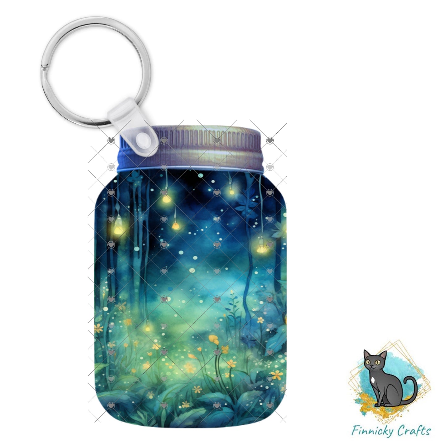 Firefly Mason Jar Sublimation Digital Design Bundle - MDF, Acrylic, Glitter Acrylic - Earrings, Sign, Nightlight, Vent Clip, Beach Bag
