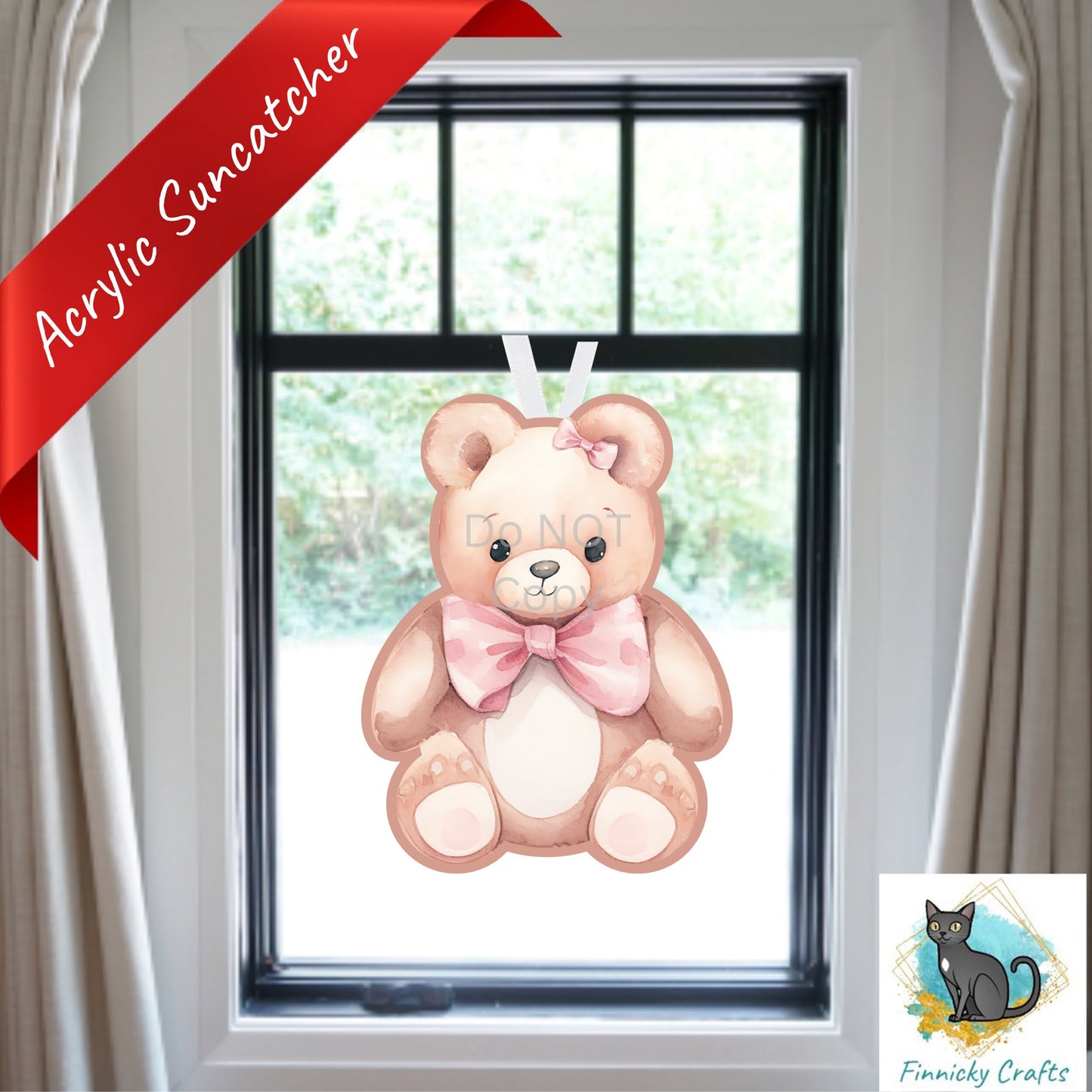 Teddy Bear Bundle - Sublimation Design - Pink Bear, Blue Bear, Brown Bear PNG, Digital Download, Acrylic, MDF, Sublimation, decorations