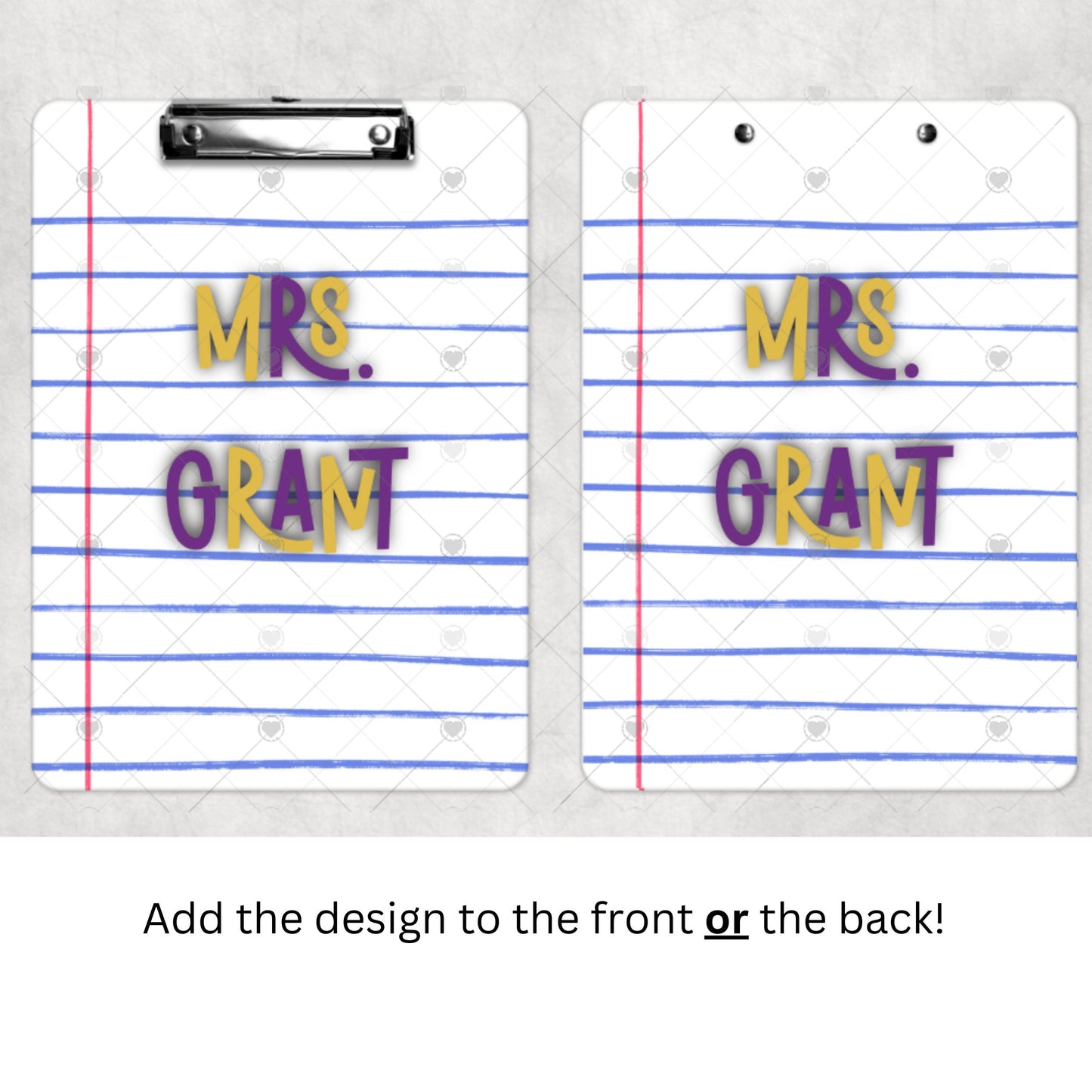 Customizable Teacher, Student, School Staff, Coach, Gift, Clipboard, Sublimation, Digital Design, PNG, Download, Decoration, Back to School