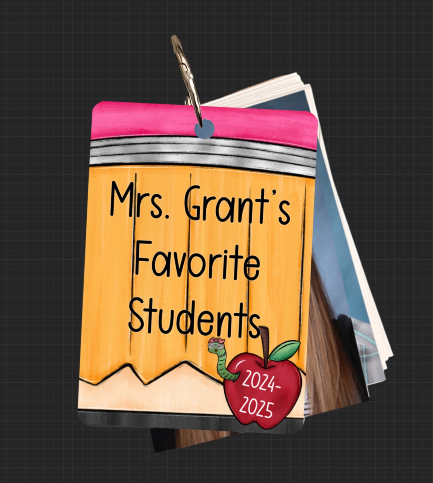 School Teacher Photo Album BUNDLE Sublimation PNG - Instant Digital Download - PNG