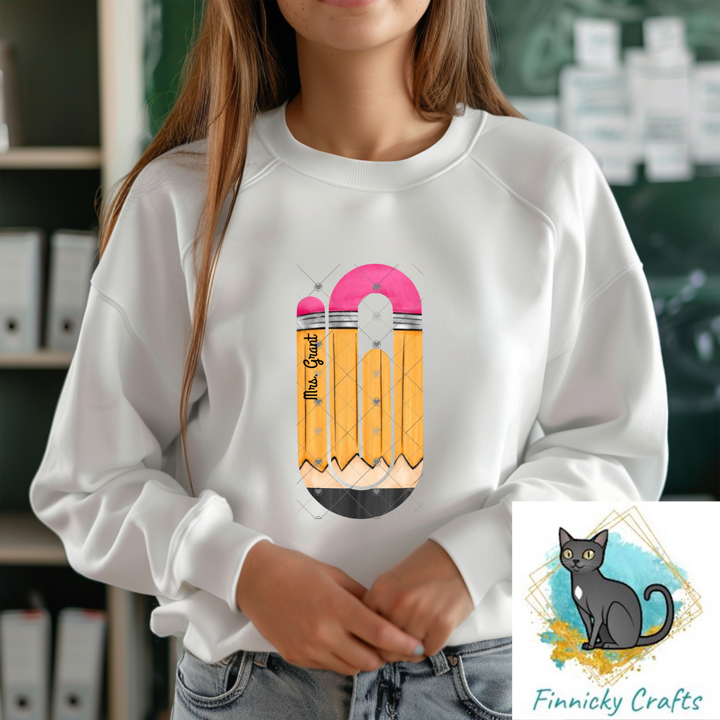 School Teacher Bookmark Paperclip BUNDLE Sublimation PNG - Instant Digital Download - PNG