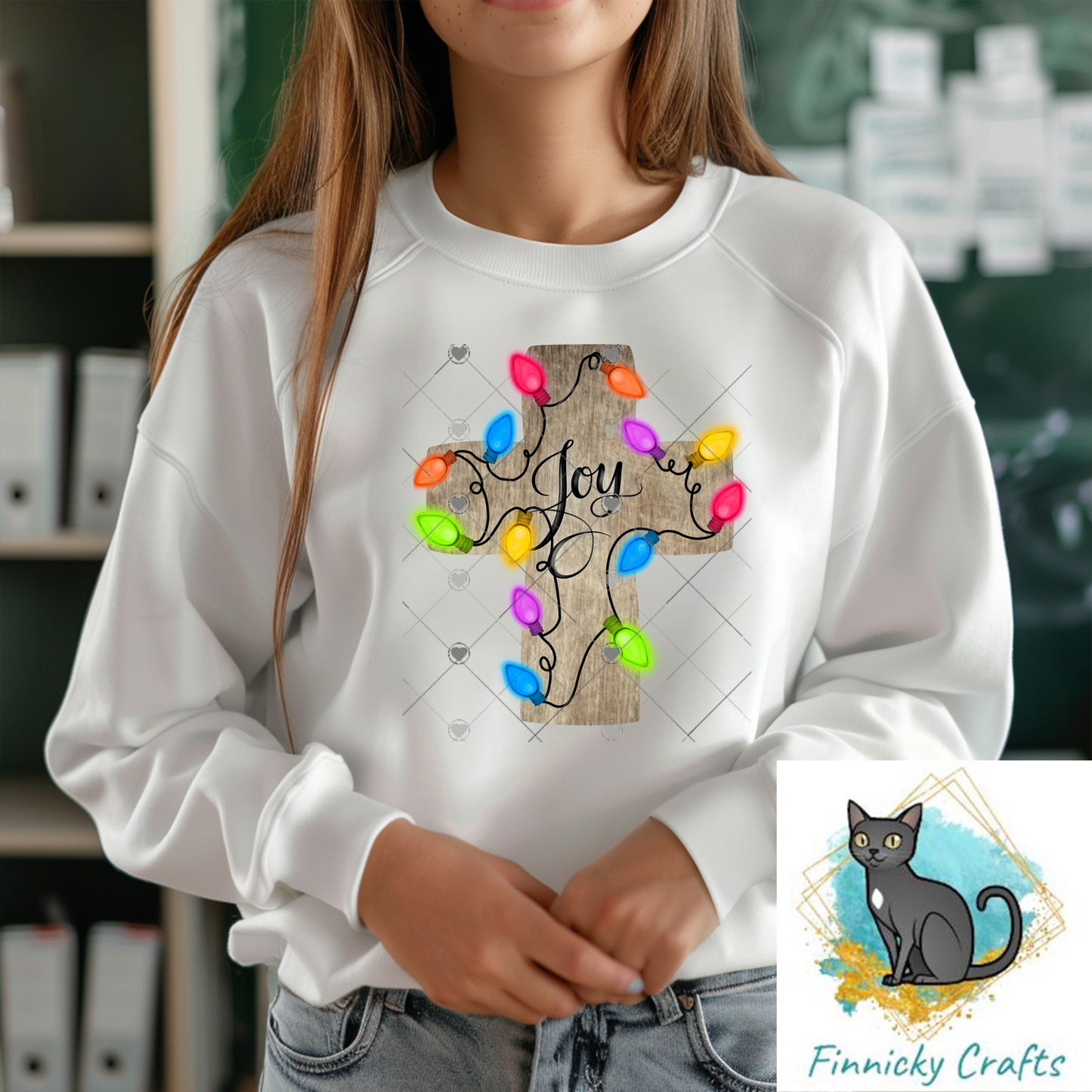 Christmas Cross, Sublimation, Digital, PNG Design, Download for Earrings, Wall Decor, Door Hanger, Keychain
