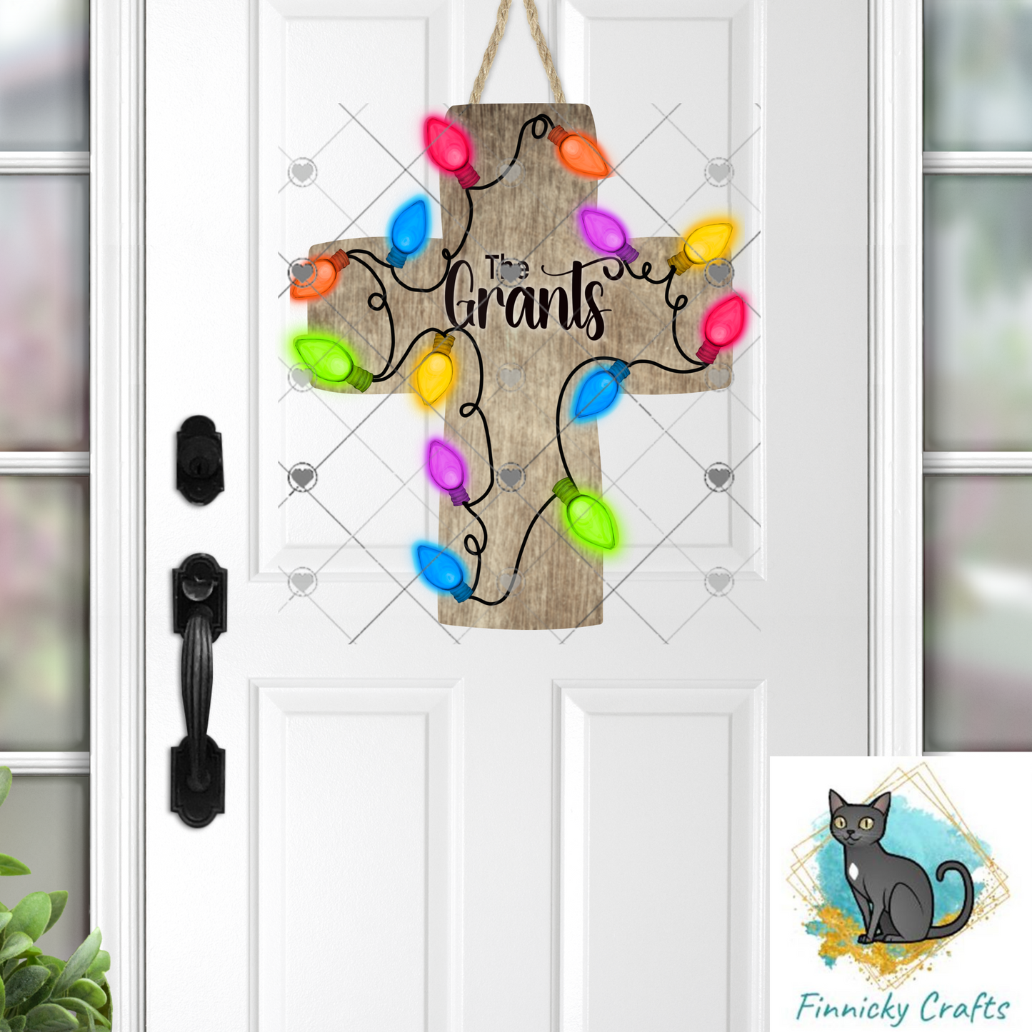 Christmas Cross, Sublimation, Digital, PNG Design, Download for Earrings, Wall Decor, Door Hanger, Keychain