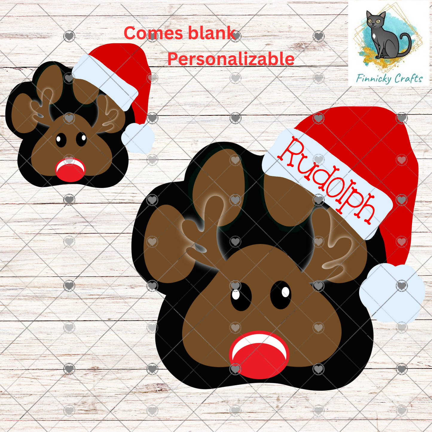 Dog Paws, Customizable (Add words, names), Light Base, Digital, Decor, suncatcher, night light, ornament, earrings