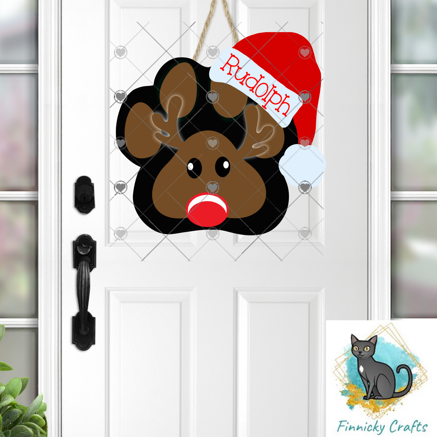 Dog Paws, Customizable (Add words, names), Light Base, Digital, Decor, suncatcher, night light, ornament, earrings