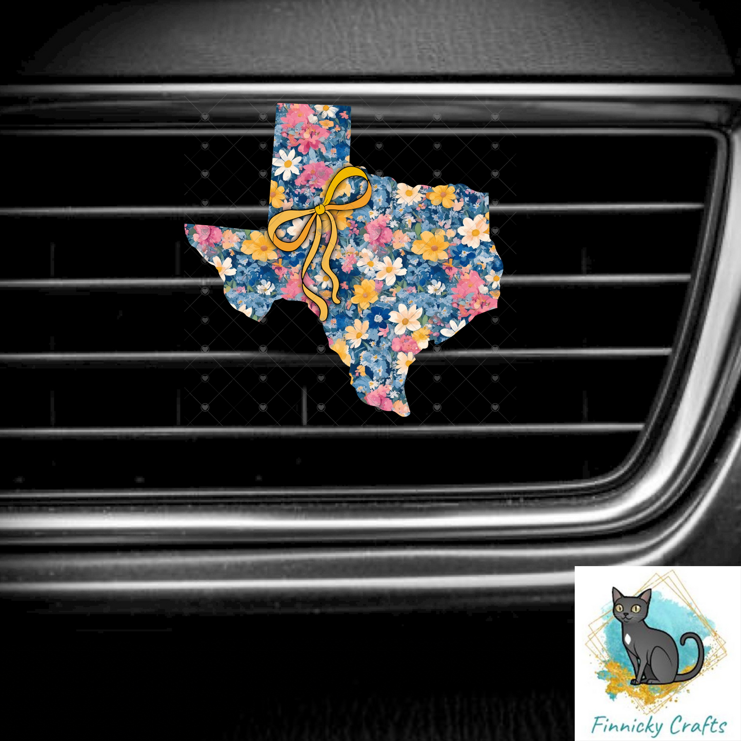 Floral Texas State Shape, 2 versions, Sublimation, PNG, Digital Download, Door Hanger, Ornament