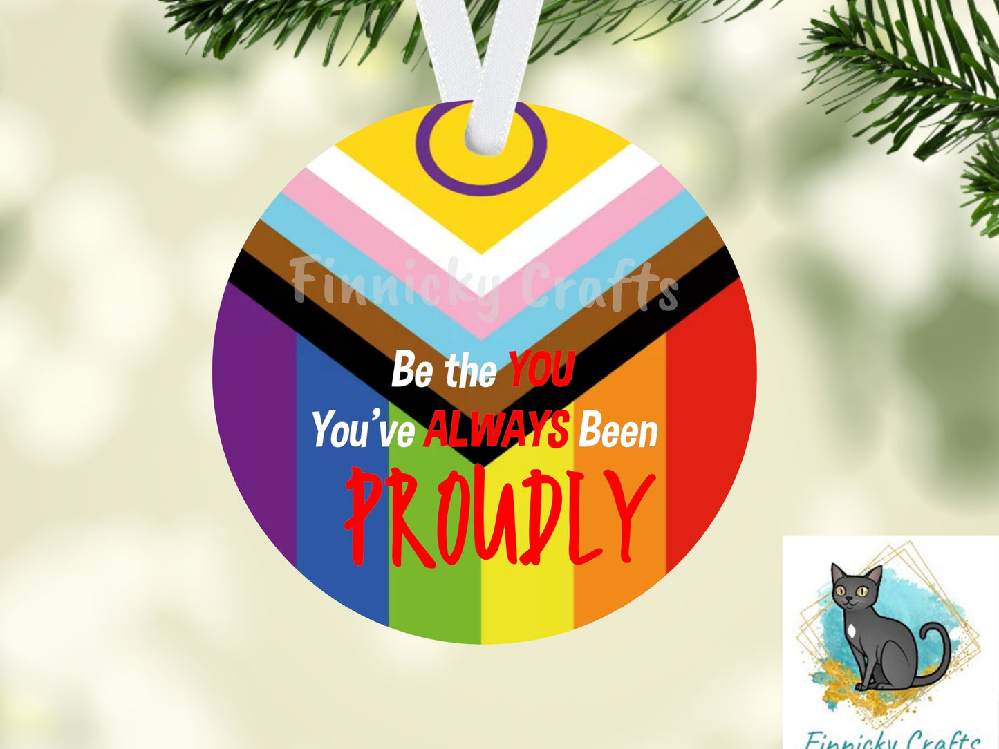 Round Shape, Gay Pride, Christmas, Digital, PNG, Download, Ornament, Sublimation, Christmas, Badge Reel