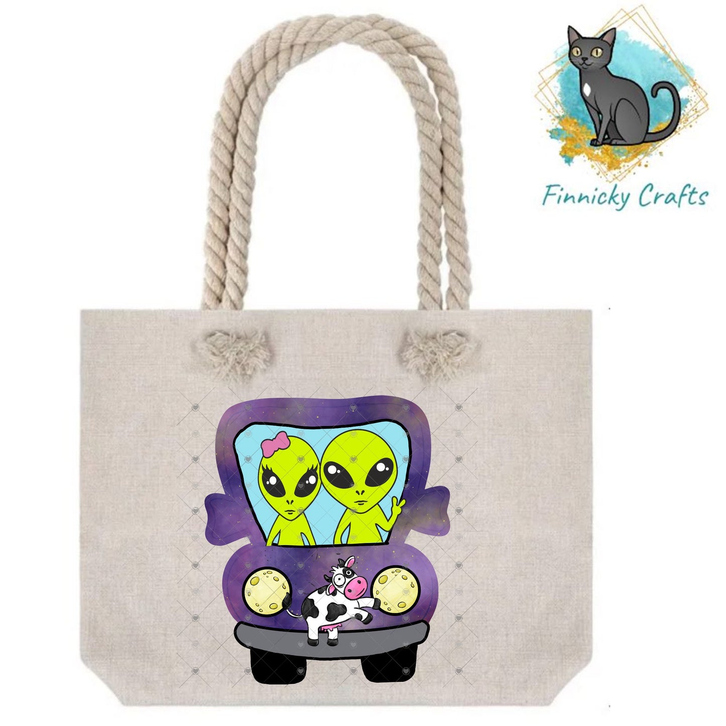 Aliens Truck Sublimation Design - Earrings, Badge Reel, Bag, Door Sign - T-shirt Design - Digital Download