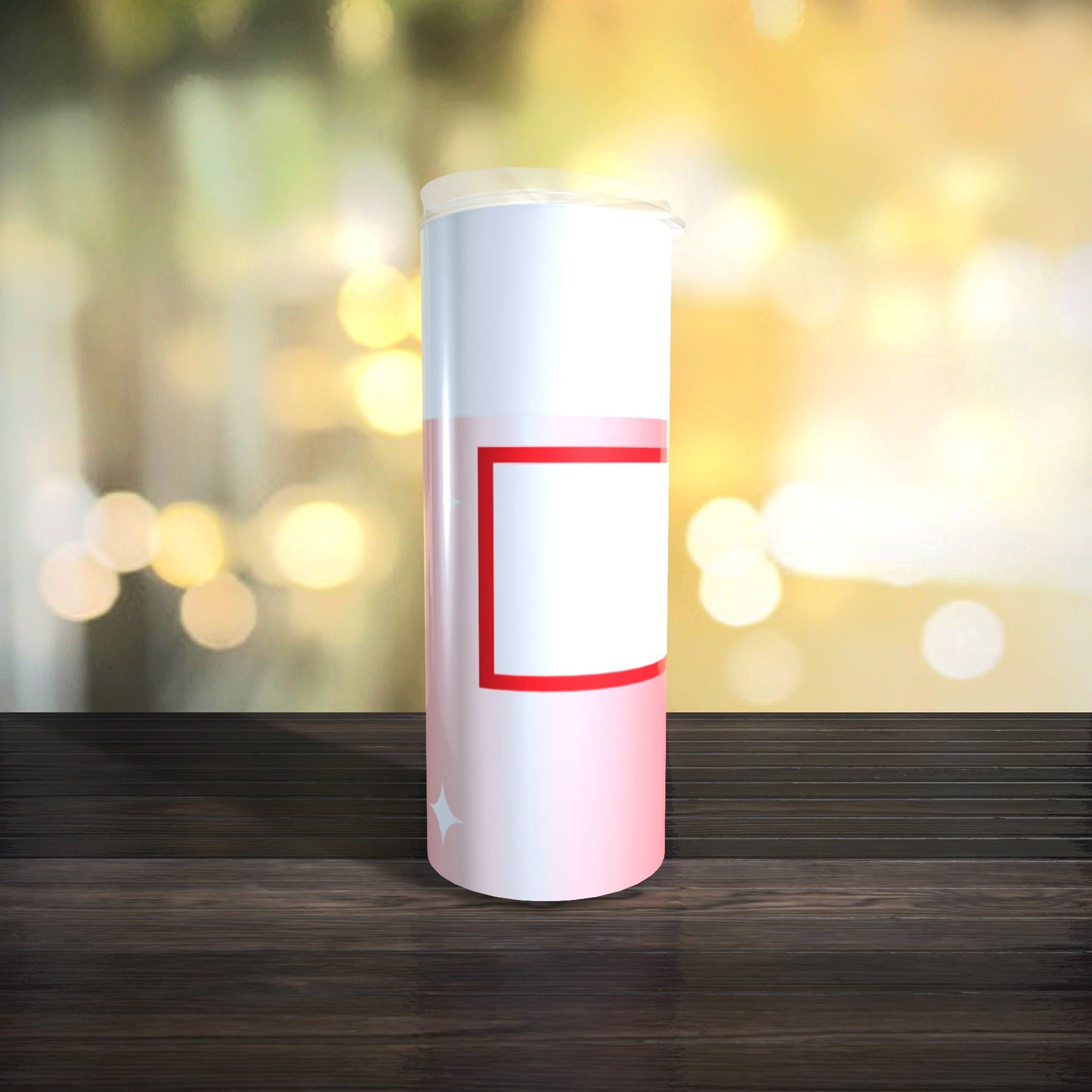 Customizable Spray Can Tumbler Template - Be Gone Template - Red - Digital Design - Sublimation Tumbler