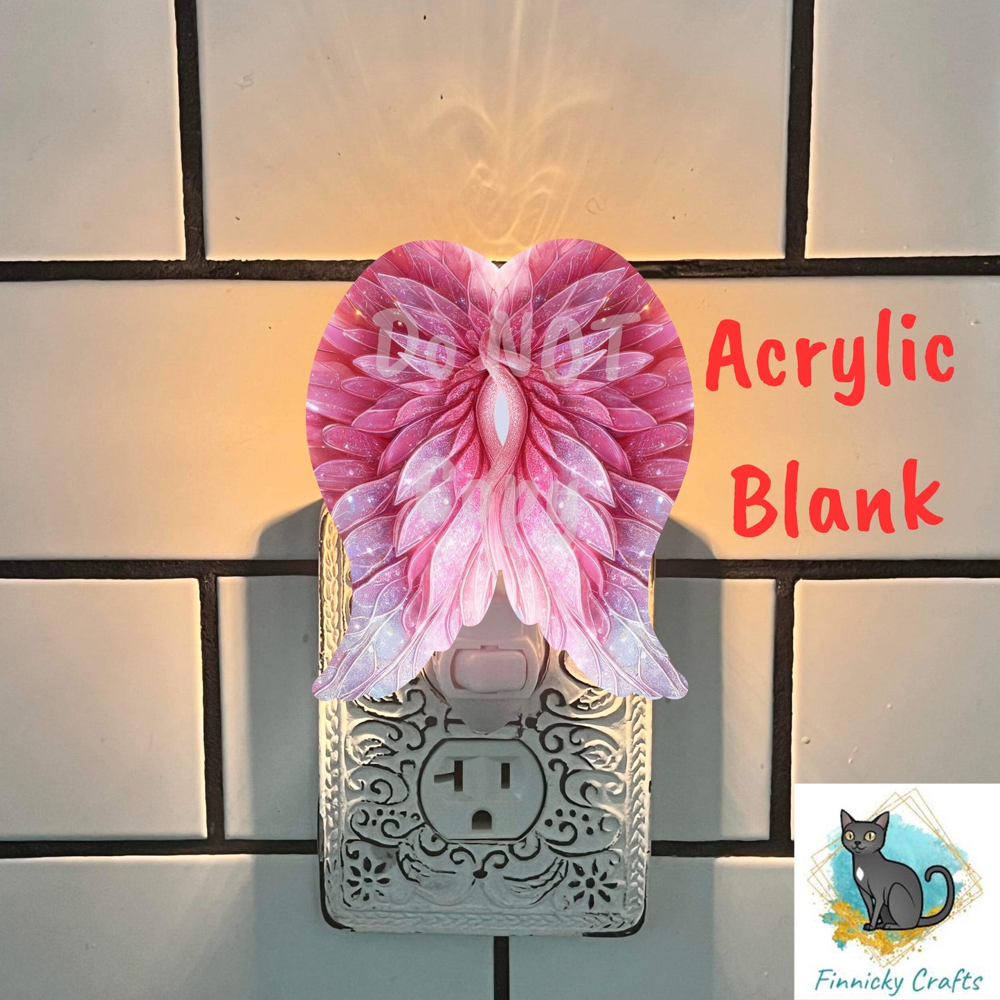 Angel Wings Ornaments - Bundle - earrings, night light, sign - Christmas Ornament Digital File, Night Light