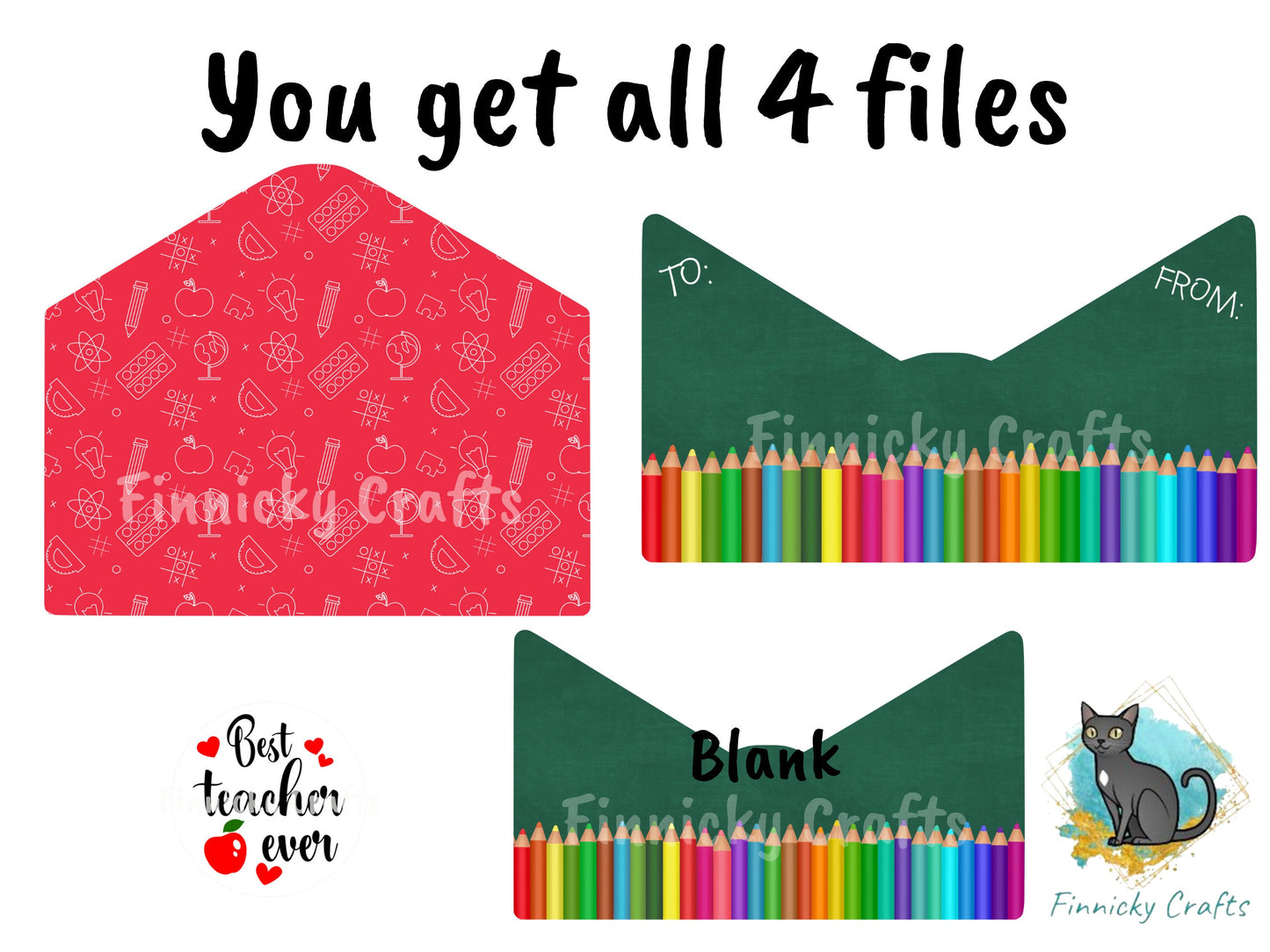 Customizable Best Teacher, Gift Card holder, Sublimation, Digital Design, PNG, Download, Decoration, Ornament