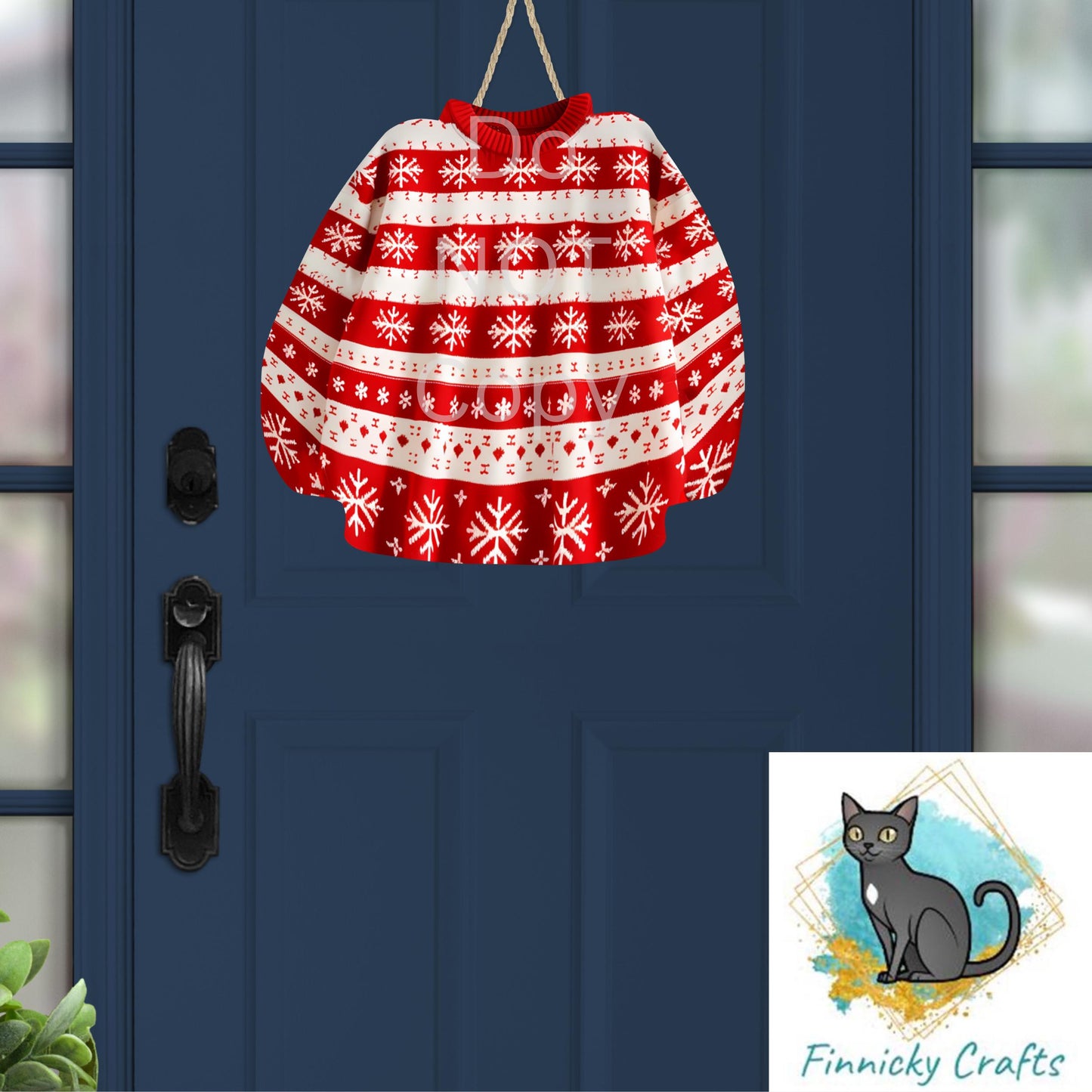 Sweater Blank Design - Winter Ornament, Ugly Christmas Sweater, Nightlight, Sublimation, Digital, PNG, Design, Download, MDF, Acrylic, DTF