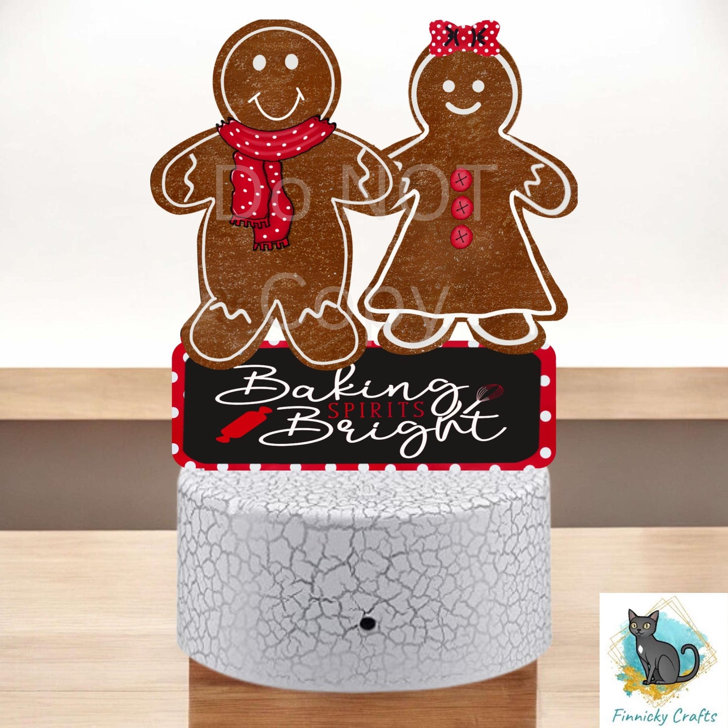 Gingerbread Couple, Gingerbread Man, Gingerbread Girl Digital, PNG, Design, Download, Light Base Decor, Baking Spirits Bright