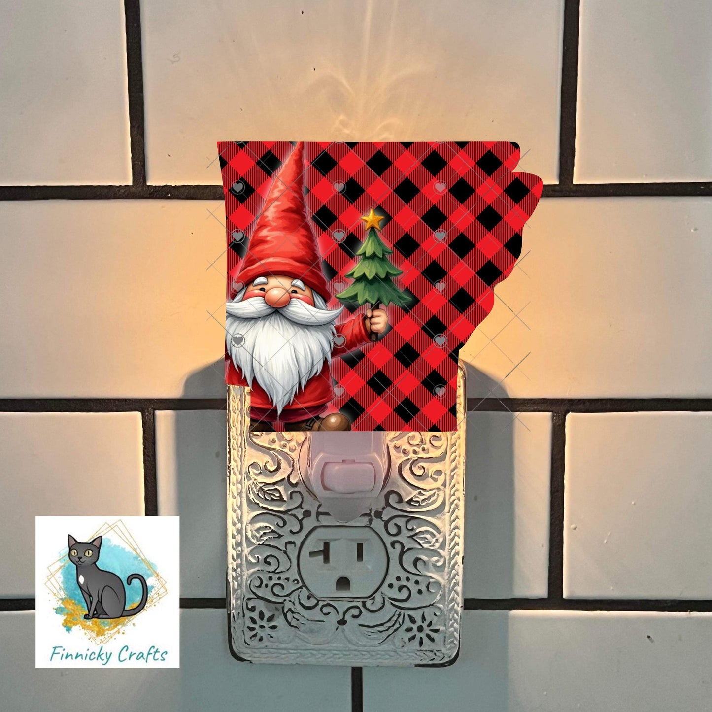 Arkansas State Shape, Gnome, Christmas, Sublimation, PNG, Digital Download, Door Hanger, Ornament, Earrings, T-shirt
