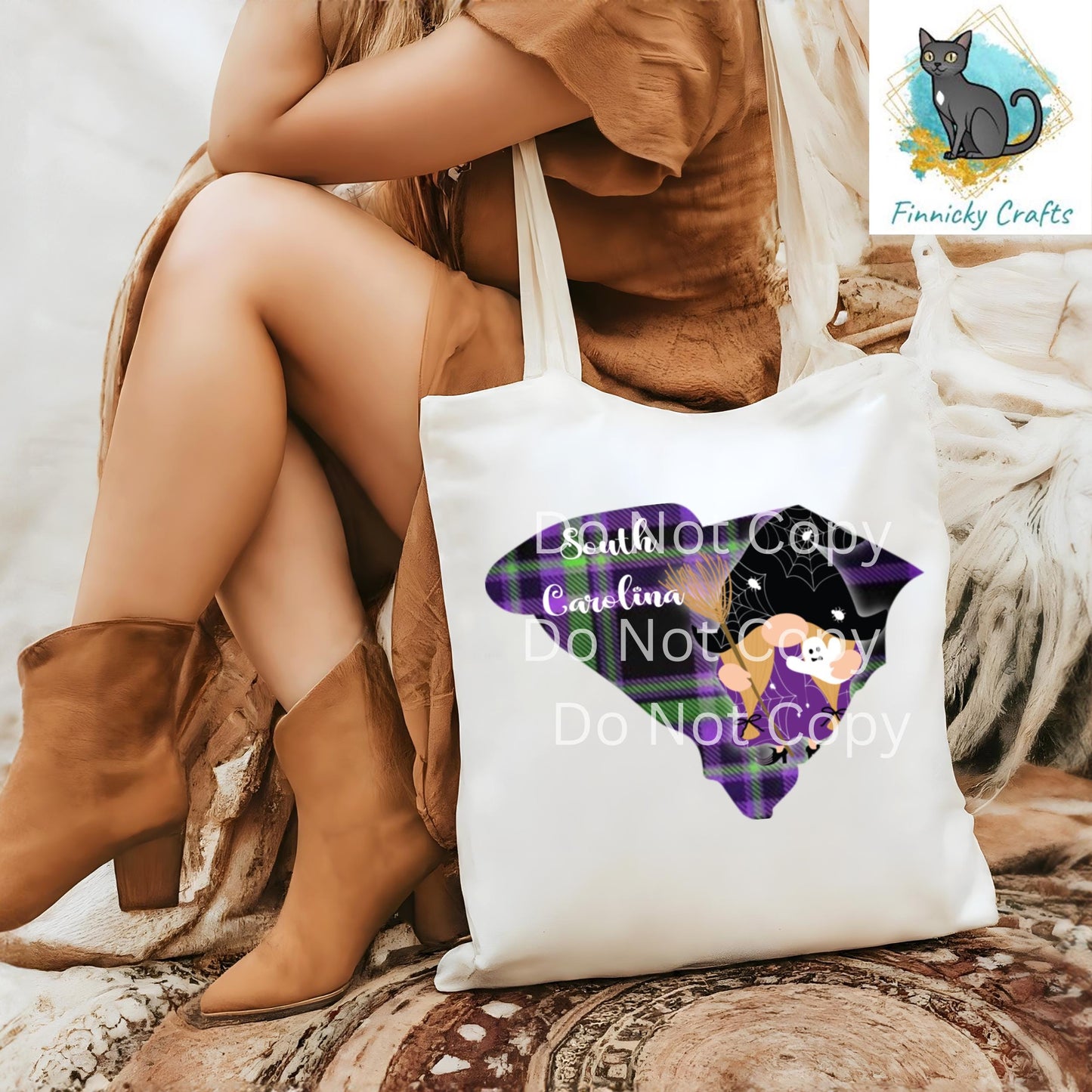 Customizable South Carolina State Shape, Halloween, Witch, Gnome, Sublimation, PNG, Digital Download, Door Hanger, Ornament