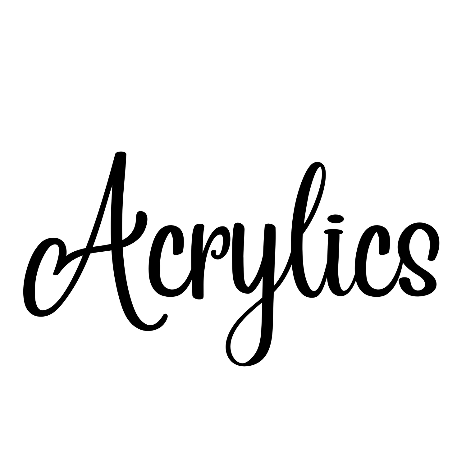 Acrylics