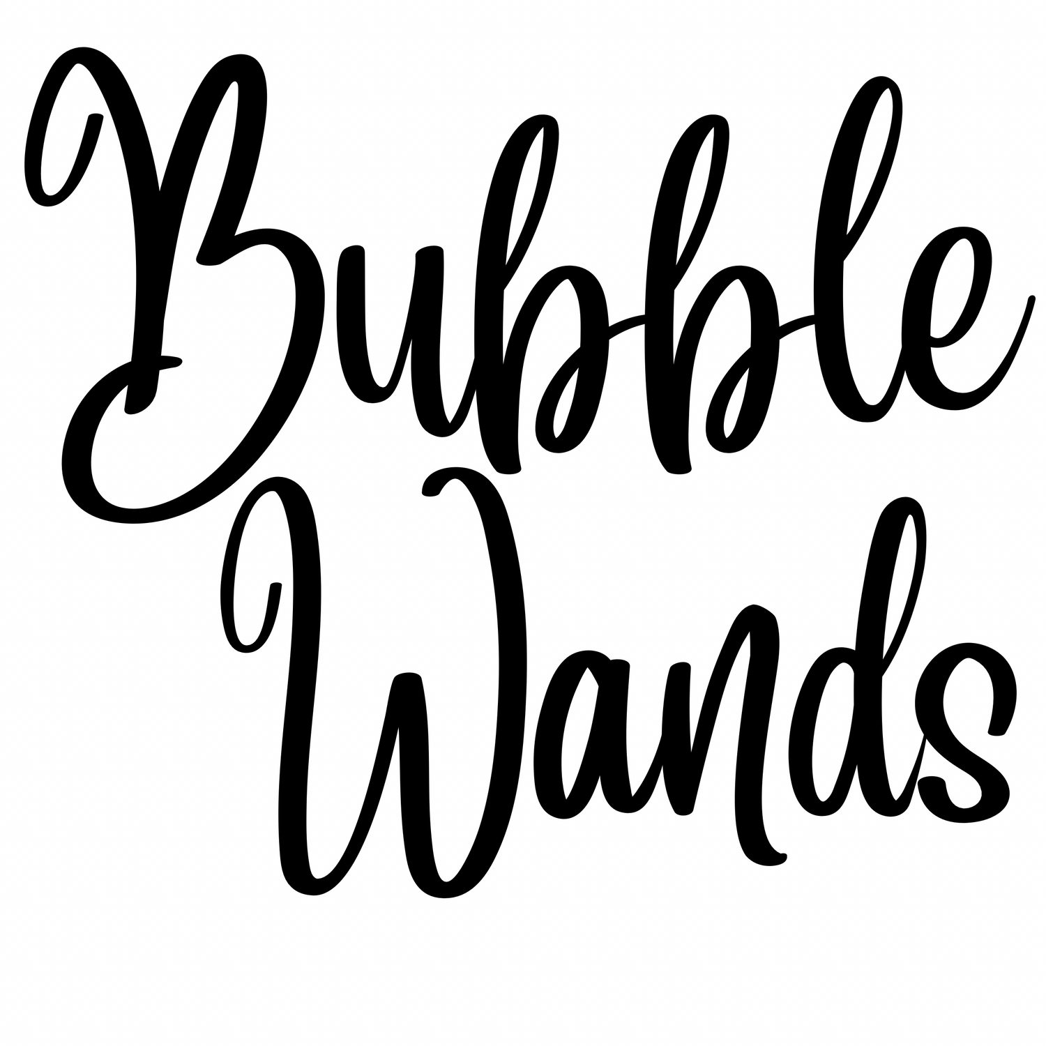 Bubble Wands