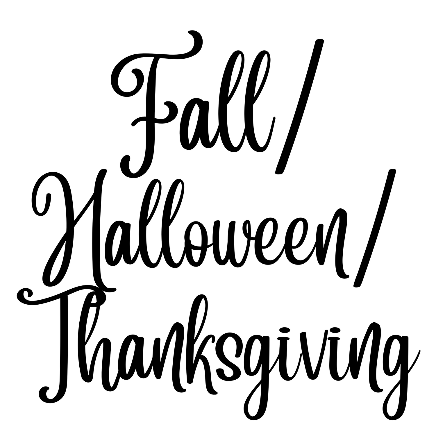 Fall/Halloween/Thanksgiving