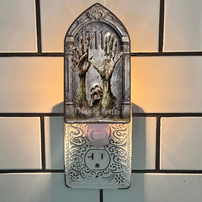 Tombstone Bundle, Church Window Blank, Halloween, Door Wall Hanger, Sublimation, Digital, PNG, Design, MDF, Acrylic, Nightlight, Earrings