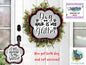 Dog Hair is my glitter, Cat hair is my glitter Christmas, sign, Ornament png, Digital Download