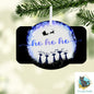 Rounded plaque, Santa, Reindeer, Christmas ornament, Sublimation, Digital, PNG, Design, Download Only, Ornament, Decoration, Sign