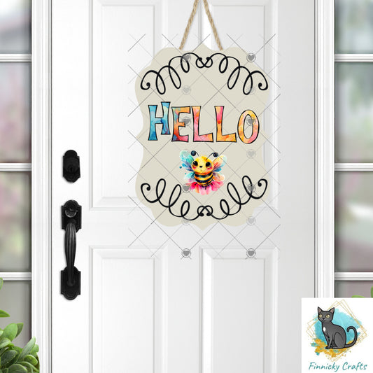 Cute Hello Benelux Sign, Bee, Sublimation, Digital, PNG, Design, Download