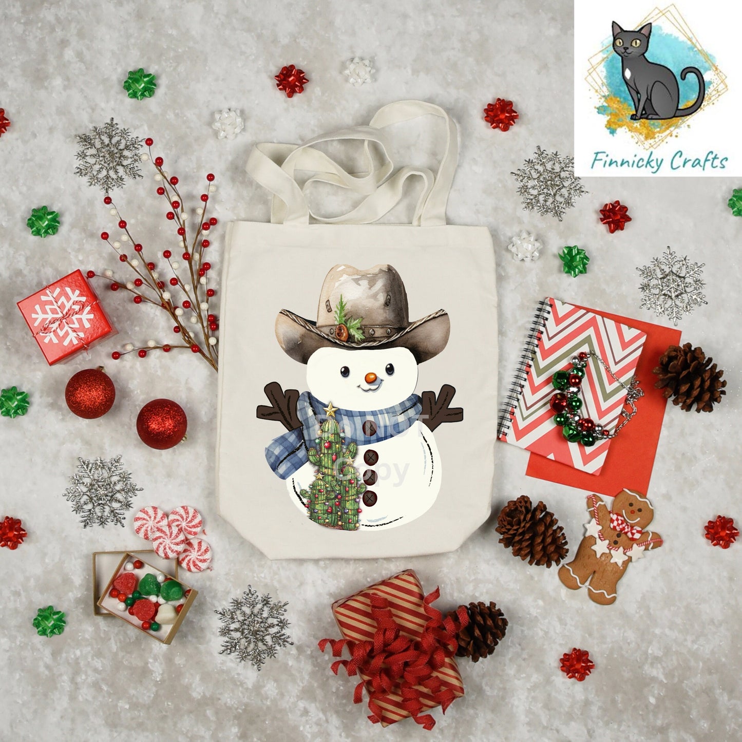 Cowboy Snowman- Sublimation Design -Earrings, Winter, Christmas, Ornament, Sign, Decor, Suncatcher, MDF, DTF, Acrylic