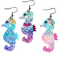 Seahorse Bundle, Earrings, Sublimation, Digital, PNG, Design, Download