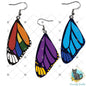 Butterfly Wing Shape, Multicolor Butterfly wings, Sublimation, Digital, PNG, Design, Download