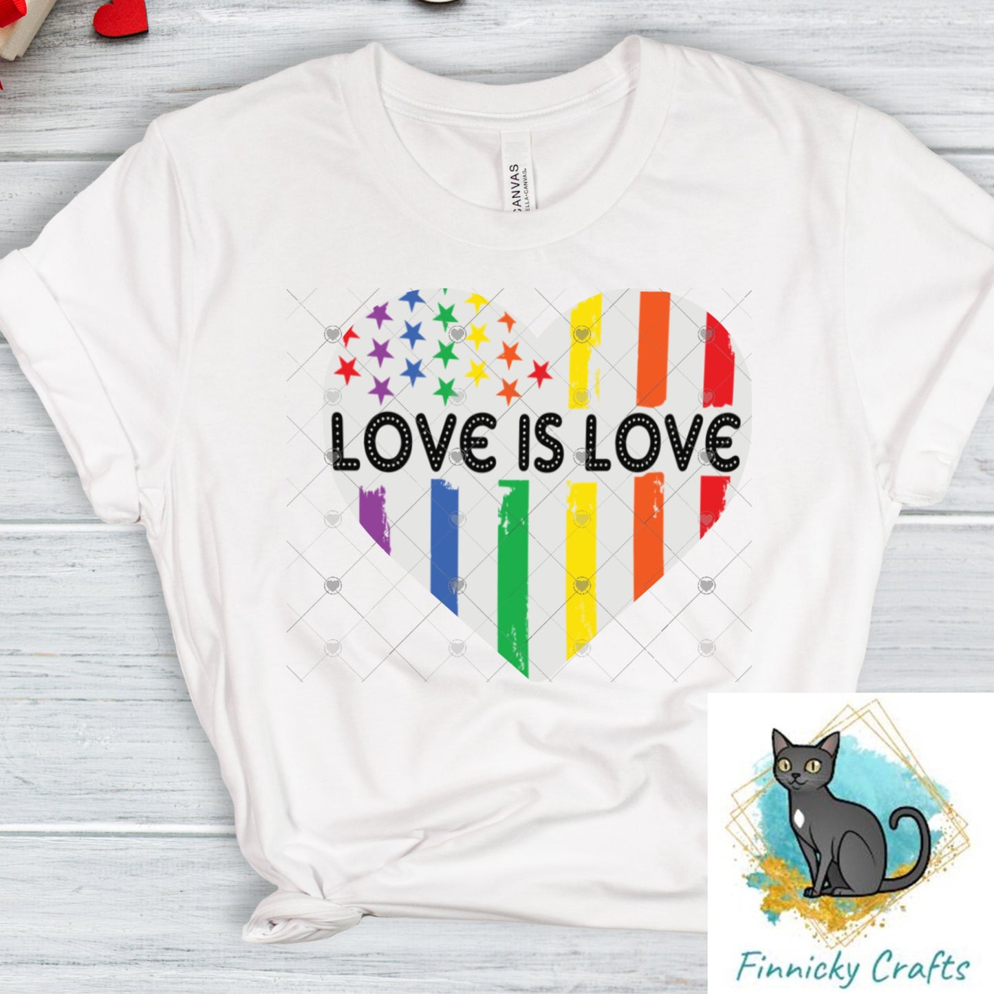 Heart Shape, Gay Pride, Digital, PNG, Download, Sublimation, Gay Support, Love is Love, Badge Reel, Sign, T-Shirt
