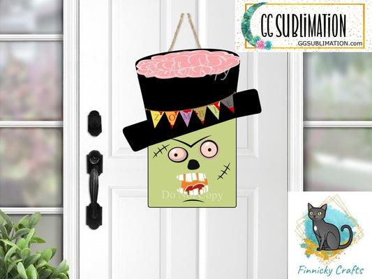 Zombie Halloween Scary Design png - Add your photos