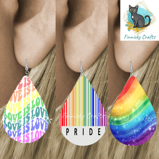 Teardrop Shape, Gay Pride, Digital, PNG, Download, Sublimation, Gay Support, Love is Love, Badge Reel