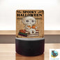 Mummy Newspaper png - Sublimation Designs - Square Acrylic - Light Base - Home Decor - Night Light - pumpkins