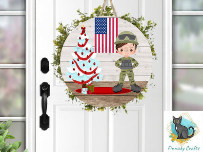 Military, Army, Marines, Navy, Christmas, Digital, PNG, Download, Ornament, Sublimation, Coaster, Round, Christmas, Badge Reel
