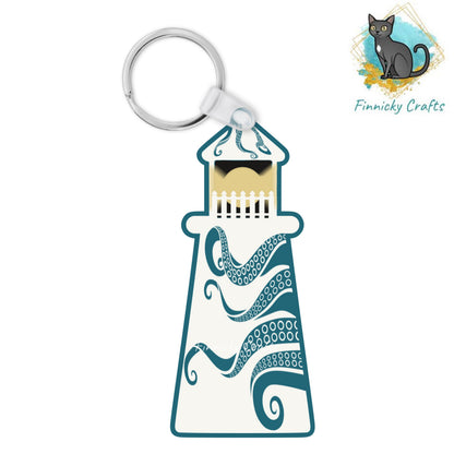 Kraken Lighthouse Sign, Octopus, Nightlight, Keychain, Earrings, Sublimation, Digital, PNG, Design, Download, Acrylic, MDF