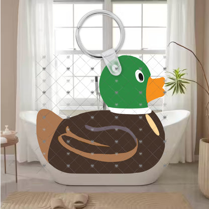 Rubber Ducky, Sailor Ducky, Mallard Ducky Keychains, Sublimation, Digital, PNG, DTF, Design, Download Only
