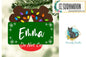Customizable Reindeer Christmas Light Ornament Christmas Ornament png