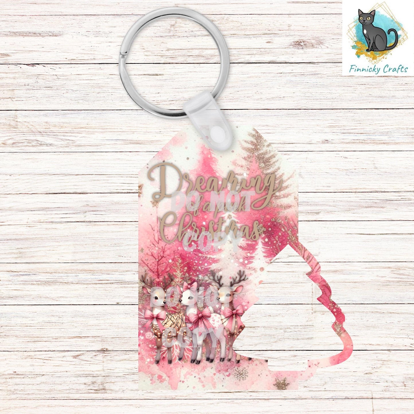 Tag with Tree Christmas Design Bundle png - Ornament - Key Ring - Bag Charm - Door Hanger