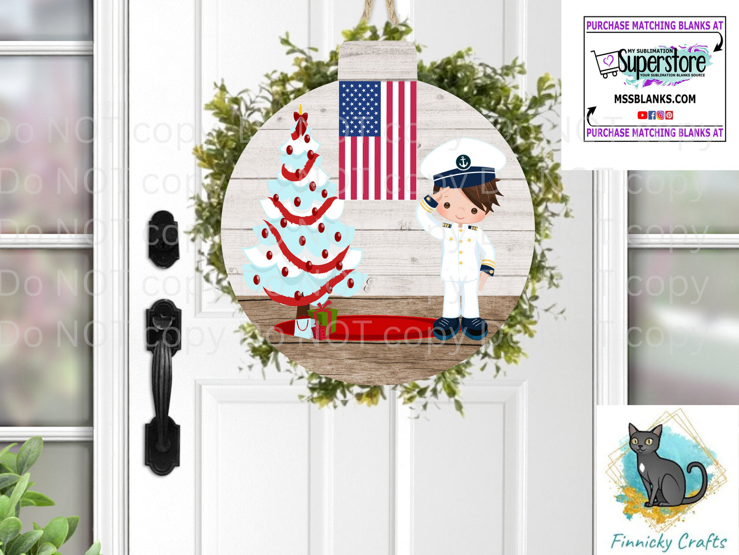Bulb, Bobber, Military, Navy, Christmas, Digital, PNG, Download, Ornament, Sublimation, Coaster, Round, Christmas, Badge Reel