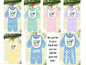 Baby's First Christmas Ornament Bundle png - Digital Design - Download - Kid Pajamas