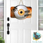 Rounded plaque, Halloween, I see dead people, eyeball, Sublimation, Digital, PNG, Design, Download Only, Ornament, Decoration, Sign