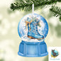 Blue Boot Snow Globe Ornament Add Personalization - earrings, night light, sign -  Christmas Ornament Digital File, Night Light