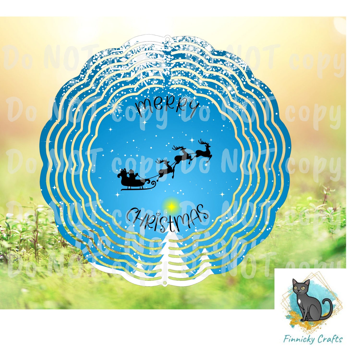 Merry Christmas, Santa Sleigh,Digital, PNG, Download, Wind Spinner, Earrings, Ornament, Sublimation, Printable, Coaster, Round, Christmas